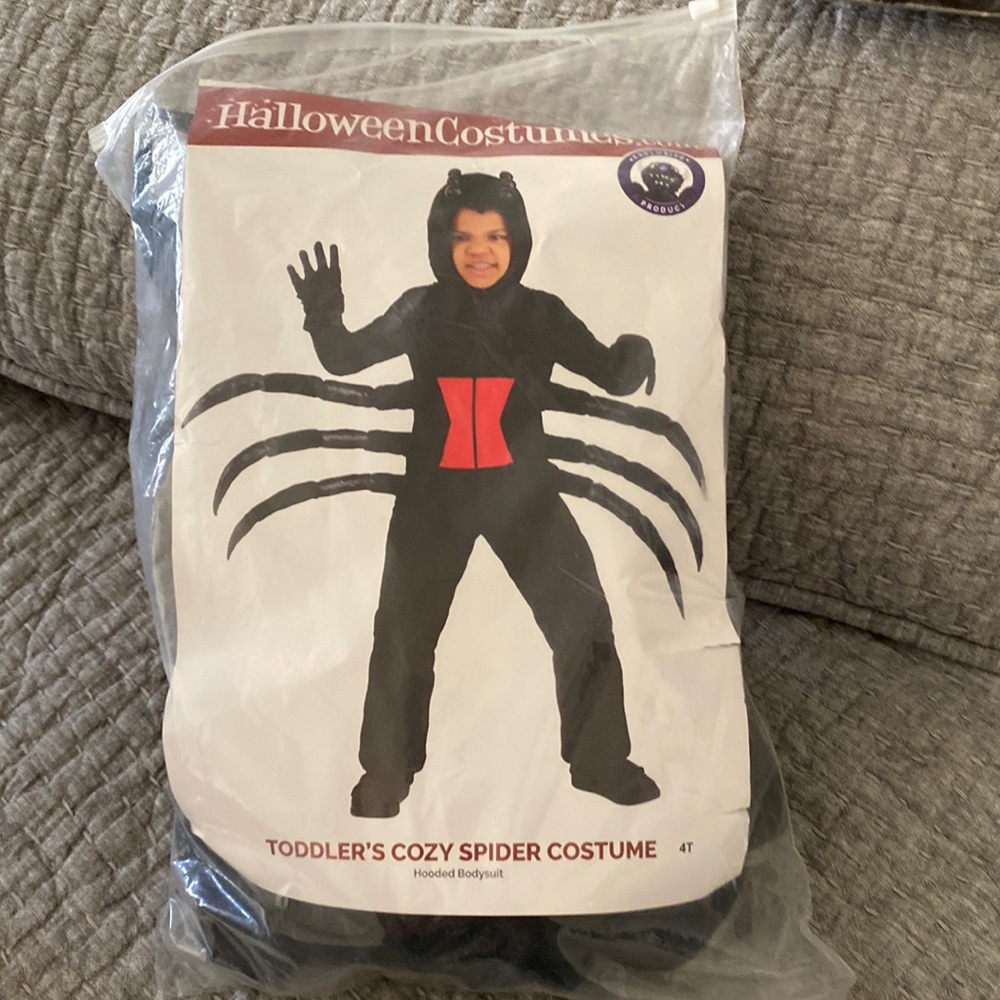 Spider costume 4T